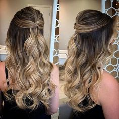 Evening Hairstyles, Hair Upstyles, Elegant Wedding Hair, Quince Hairstyles, Hairstyles Haircuts