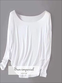 Item Type:Tops Tops Type:Tees Gender:Women Fabric Type:Jersey Pattern Type:Solid Collar:O-Neck Sleeve Length(cm):Full Decoration:None Material:COTTON Sleeve Style:REGULAR Style:Casual Clothing Length:Long sun-imperialXWBDLT24 Size TableS : Bust 120cm(47.2") Shoulder 59cm(23.2") Sleeve 45cm(17.7") Length 60/65cm(23.6"/25.6")M : Bust 124cm(48.8") Shoulder 60cm(23.6") Sleeve 46cm(18.1") Length 62/67cm(24.4"/26.4")the size be measured by ourselves, error 1-3cmSizing advice :Most items run small ( di White Plain Tops For Summer, Plain White Summer Top, White Cotton Scoop Neck Top, White Scoop Neck Top For Spring, White Plain Tops For Loungewear, Plain White Tops For Fall, Plain White Top For Fall, Casual White Scoop Neck Top, White Scoop Neck Top For Fall