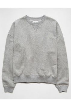 Super soft fleece/Crew neck/Ribbed cuffs & hem Oversized Heather Grey Sweater With Ribbed Cuffs, Cozy Gray Sweats With Ribbed Cuffs, Cozy French Terry Sweatshirt With Ribbed Cuffs, Fall Crew Sweatshirt With Ribbed Waistband, Comfy Sweatshirt With Ribbed Cuffs In French Terry, Comfy French Terry Sweatshirt With Ribbed Cuffs, Cozy Crew Sweats With Ribbed Cuffs, Cozy Fit Sweatshirt With Ribbed Waistband For Fall, Heather Grey Relaxed Fit Sweats With Ribbed Cuffs