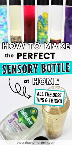 how to make the perfect sensory bottle at home all the best tips and tricks