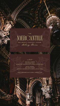 the cover of the book, mercantile