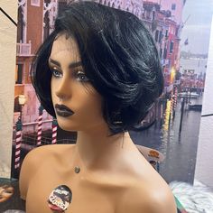 Stylish Classy About 10 To 12” Adjustable Strap For Comfortable Wear Made With Heat Resistant Fiber Can Be Curled Following Instructions On Tag Please Ask Questions Bob Lace Wig, Wig Color, Layered Bob, Beauty Wellness, Blush Makeup, Lace Wig, Black Girls Hairstyles, Fit N Flare Dress, Lace Wigs