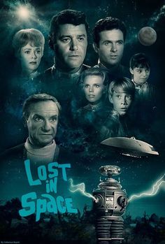 the movie poster for lost in space