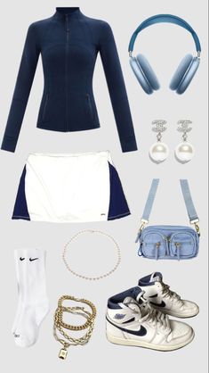 Sporty Outfit, Nike Outfit, Outfit Layout, Workout Outfit, Lookbook Outfits, Teen Fashion Outfits, Aesthetic Fashion