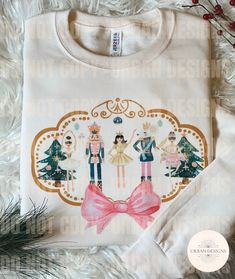 This cozy sweater is just what you need this holiday season. With a gorgeous sublimated design representing The Nutcracker it is sure to turn heads and be a favorite staple to your holiday wardrobe. Sublimated designs are pressed directly onto the garment with the ink releasing into your product to prevent cracking. While you do not have to worry about your design cracking, proper care can increase the longevity of your item. Due to the polyester count in this sweatshirt, a slight fade may occur Nutcracker Sweater, Theme Clothes, Nutcracker Shirt, 2023 Goals, Rad Tech, The Nutcracker, Christmas Room, Christmas Outfits, Holiday Wear