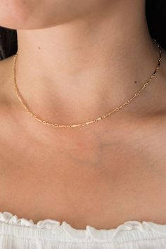 For those who love simplicity. The perfect dainty layering chain is now here - meet our Dapped Chain Necklace! This chain will add the perfect amount of glimmer to your necklace layers. It looks great layered with our other chain necklaces. Find more at Simple & Dainty. Necklace Layers, Dainty Necklaces, Chain Necklaces, Dainty Necklace, Everyday Jewelry, Layered Necklaces, Chains Necklace, Gold Filled, Layering