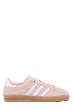 the adidas sneakers in pink and white