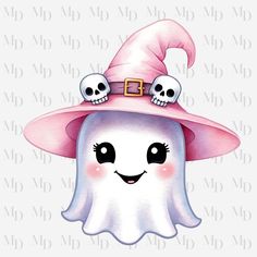 Pink Witch Hat, Ghost Clipart, Pink Witch, Halloween Wallpaper Iphone Backgrounds, Rose Png, Hat Png, Halloween Wallpaper Iphone, Fall Halloween Crafts, Halloween Designs