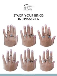 Like a good story, ring stacks are a form of art. Think of rings as different characters to write a story with. Wear and stack your rings in different ways to create entirely new looks. With so much versatility in the ring stacking game, we summarized the best tips and must-haves to build a ring stack. This quick guide will get you started. ears rings See our new arrivals – Click to browse! 💎 Please re-pin 😍💞 Where To Put Rings On Your Fingers, Rings Multiple Fingers, Bunch Of Rings On Hand, Jewellery Wearing Tips, Styling Gold Rings, Styling Multiple Rings, How To Put Rings On Hand, Jewelry Matching Guide, Rings Wearing Ideas