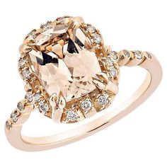 This collection includes a range of Morganite, which is a symbol of love and relationships, making it an excellent choice for a variety of applications. Accented with White Diamonds this ring is made in Rose Gold and present a classic yet elegant look. Morganite Fancy Ring in 18Karat Rose Gold with White Diamond. Morganite: 1.74 carat, 9X7mm size, cushion shape. White Diamond: 0.02 carat, 1.00mm size, round shape, G color, VS clarity. White Diamond: 0.06 carat, 1.20mm size, round shape, G color, VS clarity. White Diamond: 0.07 carat, 1.20mm size, round shape, G color, VS clarity. Gold: 3.89g, 18Karat Rose Gold. R1593 Love And Relationships, Symbol Of Love, Fancy Rings, Naha, Love Symbols, White Diamonds, Morganite, White Diamond, Diamond White