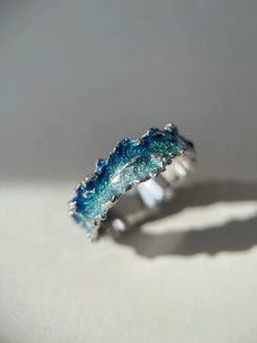 Unique Wedding Rings, Ocean Ring, Sea Wave, Magical Jewelry, Ringe Gold, Wave Ring, Rings Gold, Wedding Rings Unique, Ocean Wave