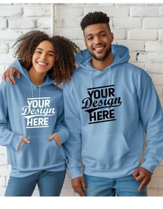 African American Couple Blue Hoodie Mockup Black Couple Mockup Black People Mockup Couple African American Hoodie Mock Up Blue Branded Hoodie For Winter, Blue Hoodie With Branding For Winter, Blue Winter Hoodie With Branding, Customizable Casual Fleece Hoodie, Casual Customizable Hoodie Sweatshirt, Customizable Casual Winter Hoodie, Winter Casual Customizable Hoodie, Blue Branded Winter Sweatshirt, Winter Blue Branded Sweatshirt