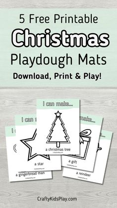 playdough mats Winter Playdough Mats Free Printables, Winter Playdough Mats, Christmas Playdough Mats, Winter Activities For Preschool, Winter Playdough, Winter Animals Preschool, Christmas Playdough, Christmas Learning Activities, Winter Activities For Toddlers