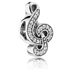 BRAND NEW PANDORA CHARM #791381CZ SWEET MUSIC TREBLE CLEF CLEAR ZIRCONIA BEAD CHARM Sterling Silver Sweet Music Treble Clef charm with Clear Zirconia. Don't miss this opportunity to purchase this Pandora Charm! Sweet Music CZ Charm is BRAND NEW! ON SALE FOR BARGAIN PRICE OF $49.98!!! FREE SHIPPING within USA. Please feel free to contact us with any questions you may have. Buy with total confidence! Hearts Entwined, Charms Pandora, Bracelet Pandora, Fashion Beads, Diy Charm Bracelet, Pandora Rings, Treble Clef, Pandora Charm, Pandora Bracelets