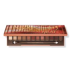 Naked Heat Eyeshadow Palette - Urban Decay Cosmetics | Ulta Beauty Urban Decay Palette, Creamy Eyeshadow, High Pigment Eyeshadow, Best Eyeshadow Palette, Bold Eye Makeup, Eyeshadow For Blue Eyes, Urban Decay Cosmetics