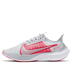 (WMNS) Nike Zoom Gravity 'Pure Platinum Red Orbit' BQ3203-003 (SNKR/Women's) Air Zoom, Nike Air Zoom, Nike Zoom, Gravity, Nike Air, Platinum, Pure Products, Nike, Red