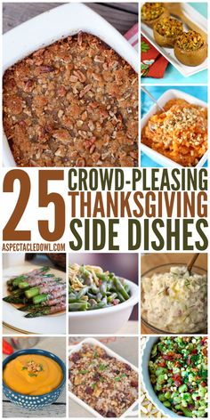 25 crowd pleasing thanksgiving side dishes