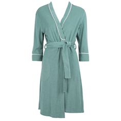 Dressing gown cotton CANAT Tip Long Sleeve Cotton Robe For Loungewear, Spring Overnight Robe With Long Sleeves, Spring Overnight Long Sleeve Robe, Long Sleeve Cotton Robe For Lounging, Spring Cotton Sleepwear, Elegant Cotton Sleepwear For Spring, Spring Cotton Sleepwear For Overnight Use, Elegant Spring Cotton Kimono, Cotton Long Sleeve Overnight Robe