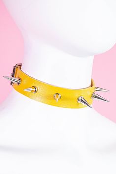 One big ray of sunshine but with a twist. This choker necklace is 17" Long and has adjustable straps .Featuring sliver spikes details around the collar. Ray Of Sunshine, Celebrity Lifestyle, Drawstring Jogger, How To Make Earrings, Star Earrings, Collar Necklace, Clothes Gift, Star Shape, Fashion Boutique