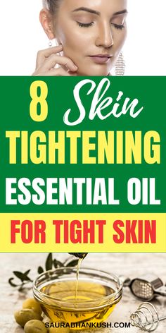 Give a chance to 8 Essential Oils to Tighten Skin - I use these Essential Oils to tighten my Face Skin, and use these Essential oils to Tighten loose skin. #essentialoilstotightenskin #essentialoils #skintightening #tightenskin #facecare #skincare