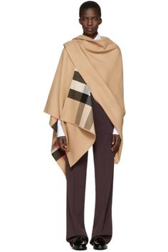 Illustration Poses, Fashion Illustration Poses, Jacket Cape, Burberry Trench, Burberry Trench Coat, Wool Cape, Burberry Jacket, Designer Scarves