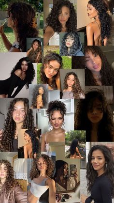 outfits negras Curly Hair With Dress, Shakira Curls, Moroccan Curly Hair, How To Wear Curly Hair, Hot Curly Hairstyles, Curly Hairstyles Photo, Curly Hair Fits, Long Layers Curly Hair, Curly Girl Aesthetic