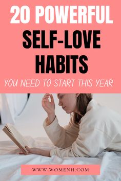 Self-love is beneficial for mental health. It influences everything we do. Fall in love with yourself helps you gain deep appreciation of your worth and abilities. Self-love means genuinely like yourself and enjoying your own company. Here are 20 ways to truly fall in love with yourself. | Best self-love tips and tricks| How to start your self-love journey| love yourself|self-love challenge|self-love activities| How to love yourself first Self Tips, Habits To Start, Writing A Love Letter, Relationship Boundaries, Mindfulness Techniques, Types Of Relationships