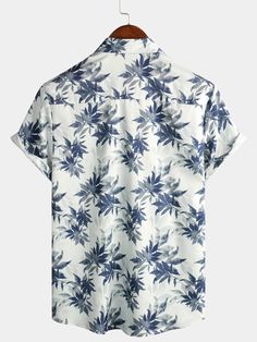 Embrace the laid-back vibes of the Hawaiian islands with our Hawaiian Tropical Short Sleeve Shirt. Crafted from a premium blend of polyester and spandex, this shirt offers a comfortable fit with a slight stretch. Specification 97% Polyester 3% Spandex Premium fabric with slight stretch Regular fit Fabric with no shrinkage after washes Colorfast, Wearable material Machine wash cold; Tumble dry low; No bleach Perfect for daily wear and can be worn to work, on a date, to dinner parties, costume parties, themed parties, Size Chart: Hawaiian Tops With All Over Print And Relaxed Fit, Palm Tree Print Relaxed Fit Short Sleeve Tops, Relaxed Fit Palm Tree Print Short Sleeve Tops, Relaxed Fit Short Sleeve Top With Palm Tree Print, Relaxed Fit All Over Print Top For Beach Season, Casual Vacation Tops With Palm Tree Print, Casual Palm Tree Print Tops For Vacation, White Crew Neck Hawaiian Shirt, Casual White Hawaiian Shirt With Crew Neck