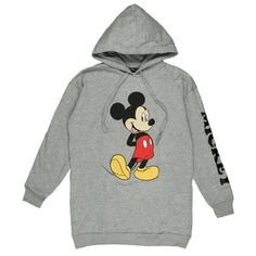 Elevate your casual wardrobe with this Junior's Mickey Mouse Oversized Pullover Hoodie, a must-have for every Disney enthusiast. This cozy hoodie showcases the timeless charm of Mickey Mouse in his classic pose, bringing a touch of nostalgia and whimsy to your everyday look. Crafted from a soft, durable cotton-blend fabric, it ensures all-day comfort and warmth. The oversized fit adds a trendy, relaxed vibe, great for layering over your favorite tees or pairing with jeans for a laid-back style. Mickey Mouse Sweatshirt For Winter Streetwear, Mickey Mouse Long Sleeve Sweatshirt For Fall, Casual Mickey Mouse Sweatshirt For Winter, Casual Long Sleeve Mickey Mouse Sweatshirt, Mickey Mouse Long Sleeve Sweatshirt For Streetwear, Long Sleeve Mickey Mouse Sweatshirt For Streetwear, Fall Mickey Mouse Sweatshirt For Streetwear, Casual Mickey Mouse Sweatshirt For Streetwear, Black Mickey Mouse Hooded Hoodie