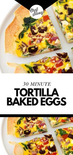 the ultimate guide to 30 minute tortilla baked eggs for dinner, lunch or dessert