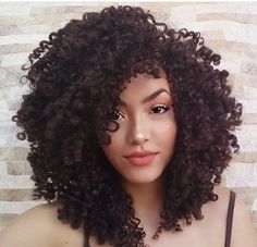 Brazilian Curly Hair, Beautiful Natural Hair, Afro Hair, Natural Hair Inspiration, Peruvian Hair, Hair Crush, Permed Hairstyles, Curly Hair Cuts, Hair Journey