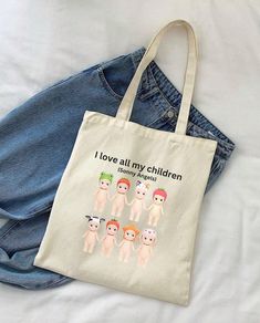 a tote bag that says i love all my children