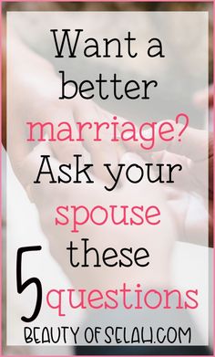 Want to improve your marriage? These 5 questions to ask your spouse will immediately improve your relationship. They even come as a printable for you to keep and ask later! | christian marriage counseling questions | deep questions to ask your spouse | questions to ask before divorce | questions to ask your husband | questions to ask your wife #marriage #marriagehelp #marriageadvice #happymarriage #marriageadvice #strongmarriage #loveandmarriage Improve Marriage, Better Marriage, Marriage Help, E Mc2, Marriage Counseling