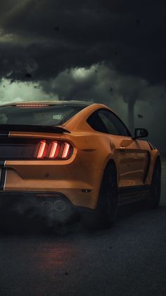 Orange Mustang Gt, Sports Cars Mustang, Ford Mustang Wallpaper, Xe Ducati, Mobil Mustang, Mustang Wallpaper, Mustang Car