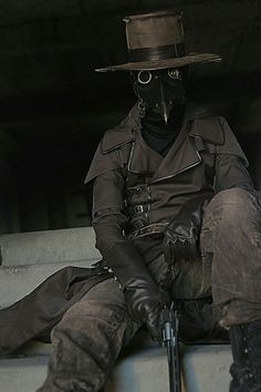 Scp 049, Plague Doctor, Leather Gloves, A Man, Gloves, Leather