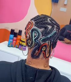 Ugly Hairstyles, Ugly Hair, Shaved Hair Designs, Braiding Your Own Hair, Braided Styles, Hair Twist