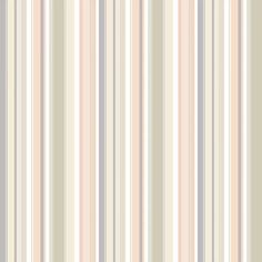 an image of a striped wallpaper pattern in beige and grey colors with vertical stripes