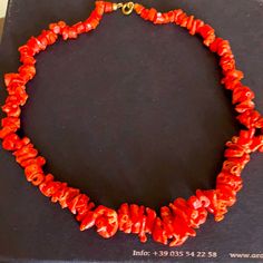 Capri Coral Necklace Beautiful Piece Capri Italy, Coral Necklace, Capri, Womens Jewelry Necklace, Coral, Jewelry Necklaces, Women Jewelry, Women Shopping, Color