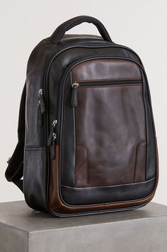 click to expand Mens Backpack Fashion, Leather Sling Bags, Leather Bag Tutorial, Designer Leather Bags, Leather Backpack For Men, Mens Bags Fashion, Bison Leather, Leather Bag Pattern, Small Laptop