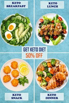 Quick Healthy Meals, Diet Help, High Protein Snacks, Keto Meal, Keto Diet For Beginners, Easy Healthy Dinners, Keto Meal Plan