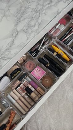 Makeup Draw Organization, Draw Organisers, Indie Makeup, Makeup Supplies, Emo Makeup