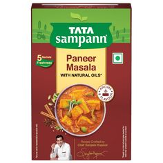 tata sampanin paneer masala with natural oils