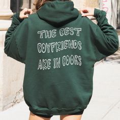 Get ready to be OBSESSED with this fictional book boyfriend romance reader shirt! This item is the perfect gift for yourself or gift for a special someone! PRODUCT INFO -  50% cotton, 50% polyester blend fabric - Colors may vary based on your monitor or screen display SIZE INFORMATION - Relaxed  unisex fit - Please check the size guide our listing photos before ordering  your item - For a trendy oversized look, we recommend sizing up 1-2 sizes. ITEM CARE INSTRUCTIONS - Machine wash cold (max 30C Book Hoodies, Book Sweatshirts, Book Worm Gifts, Sarcastic Clothing, Romance Reader, Baggy Hoodie, Bookish Merch, Brown Hoodie, Book Clothes