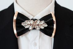 Check out this item in my Etsy shop https://www.etsy.com/listing/1308416609/rose-gold-and-black-bow-tie-set-for-men Adjustable Bow Tie Jewelry For Party, Chic Formal Bow Tie Jewelry, Black Bow Tie Jewelry For Party, Black Bow Tie Jewelry For Formal Occasions, Elegant Black Jewelry With Decorative Bow, Elegant Jewelry With Bow Tie For Parties, Luxury Bow Tie For Party, Elegant Silver Bow Tie For Gift, Black Boutonniere