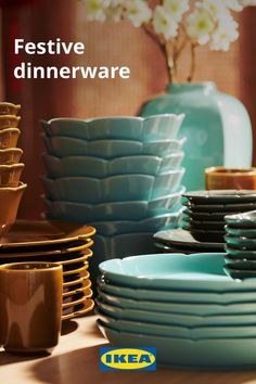 Get dinnerware that makes every meal memorable with these dinner plate ideas. Dinner Plate Ideas, Ikea Dinnerware, Ikea Shop, Plate Ideas, Kitchen Design Diy, Plates And Bowls Set, Year Of The Dragon, Lunar New Year