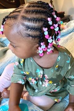 20 Cute Hairstyles For 1-Year-Old Baby Girl To Try Cute Hairstyles For 1 Year Baby Girl, 1st Birthday Hairstyles Girl Black, Hairstyles For 1 Year Baby Girl Black Braids, Baby Birthday Hairstyles, Braided Hairstyles For Babies, Hair Styles For 1 Year Baby Girl, Braids For Baby Girls Hair, 9 Month Old Hairstyles Baby Girl, Hairstyle For Black Toddler Girl