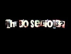 the word hygo serious written in white letters on a black background