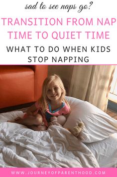 Sad to see naps go? How to transition from nap time to quiet time - what to do when kids stop napping and how to start a daily rest time for children. Especially after school when they are exhausted! Mommy Motivation, Baby Wise, Baby Schedule, Parenting Discipline, Sleep Training Baby, Parenting Ideas, Toddler Sleep