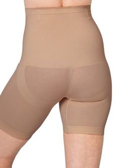 Cut in a high-waisted fit, these shaper shorts from Shapermint Essentials are cozy and practical. | Shapermint Essentials Women's High Waisted Shaper Shorts, M-L High Waist Beige Smoothing Shorts, Beige Compression Shapewear Shorts, Beige Compression Bottoms With Short Leg, Beige Shaping Shorts Shapewear, Beige Smoothing Shorts With Short Leg, Beige Shaping Shapewear Shorts, Beige Shapewear Shorts With Short Inseam, Beige Shapewear Shorts, Shaping Bottoms With Built-in Shorts