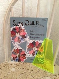 Mini Dresden Plate Template Dresden Plate Template, Dresden Plate Patterns, Plate Template, Dresden Quilt, Quilt Blocks Patterns, Quilted Projects, Bed Quilt, Dresden Plate, School Birthday